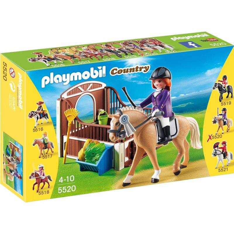 PLAYMOBIL Warmblood Horse And Rider