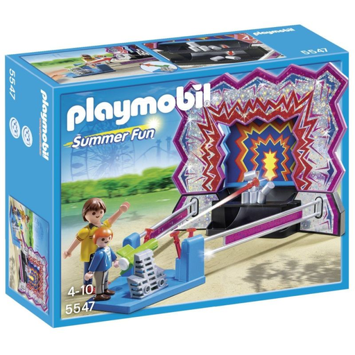 [4008789055477] PLAYMOBIL Summer Fun Can Knockdown Stand