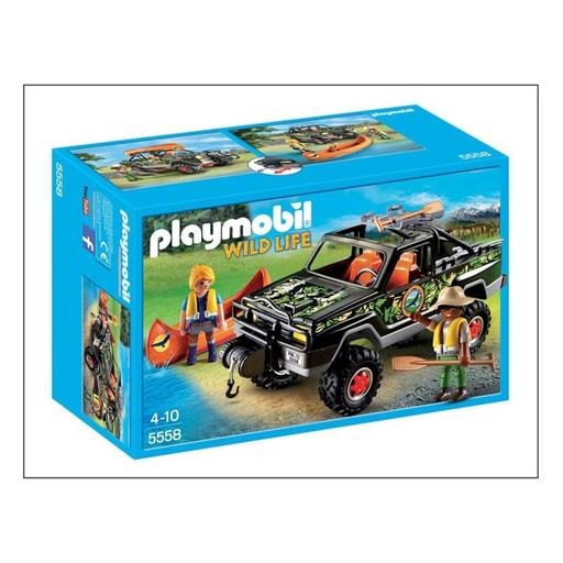 [4008789055583] PLAYMOBIL Wild Life Adventurer's Pick-up