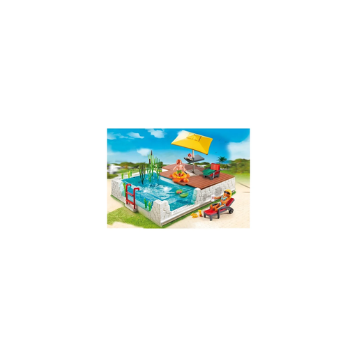 [4008789055750] PLAYMOBIL City Life 5575 Piscina Com Terraço