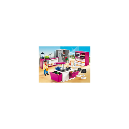 [4008789055828] PLAYMOBIL City Life 5582 Kitchen With Island