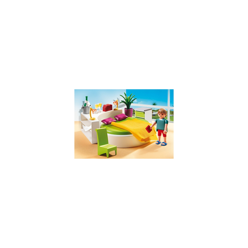 [4008789055835] PLAYMOBIL City Life 5583 Bedroom with Round Bed