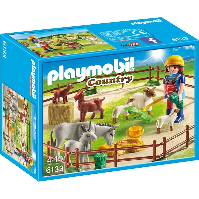 PLAYMOBIL Fermière Avec Animaux