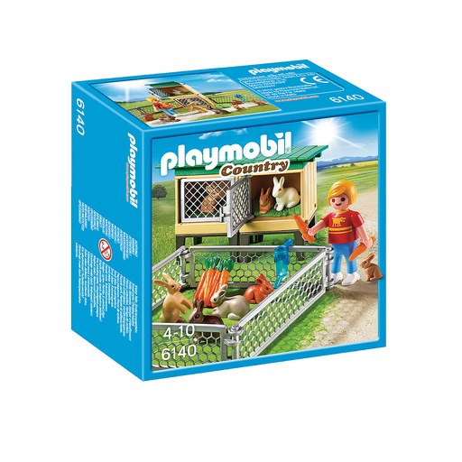 [4008789061409] PLAYMOBIL Enfant Avec Enclos À Lapins