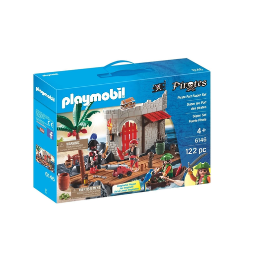 [4008789061461] PLAYMOBIL Toy Superset Pirate Island 6146