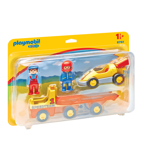 [4008789067616] PLAYMOBIL Voiture De Course Avec Camion 6761