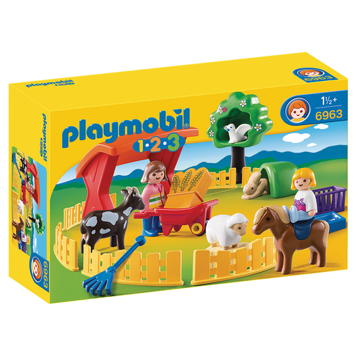 [4008789069634] PLAYMOBIL Parc Animalier 6963