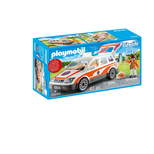 [4008789700506] PLAYMOBIL Ambulância e Paramédico 70050 a caixa