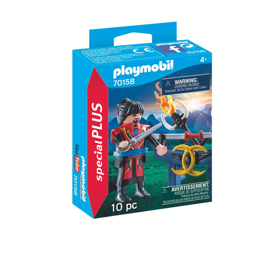 [4008789701589] PLAYMOBIL Combattant Asiatique Na-70158 la boîte