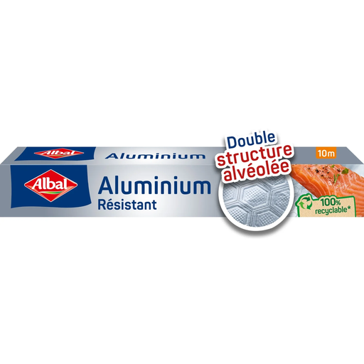 [4008871200501] ALBAL Papier Aluminium Résistant 10m