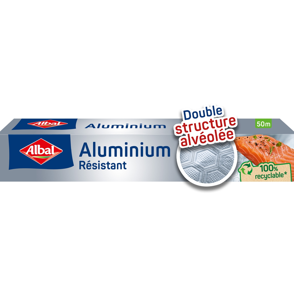 ALBAL Aluminium 50 m résistant