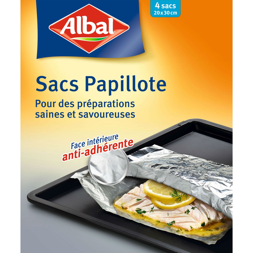 [4008871209917] ALBAL Papillote Bags, 4-pack