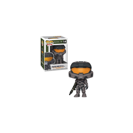 [0889698511032] FUNKO Figurine Pop! Halo: Spartan Mark Vii W/ Vk78 Commando Riffle Noir 9 cm