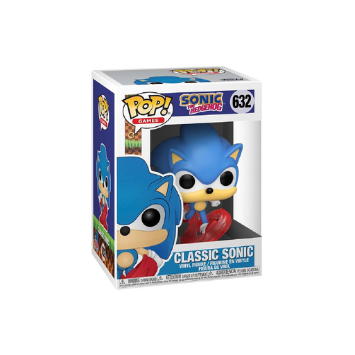 [0889698519649] FUNKO Figurine POP! Sonic the Hedgehog Running Sonic 9cm