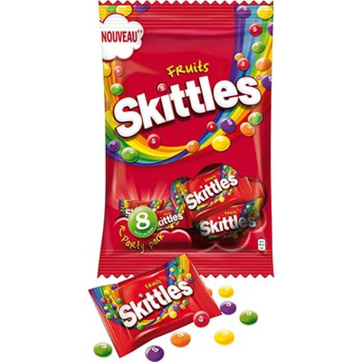 [4009900498975] SKITTLES Fruit candies individual mini bags 208 g