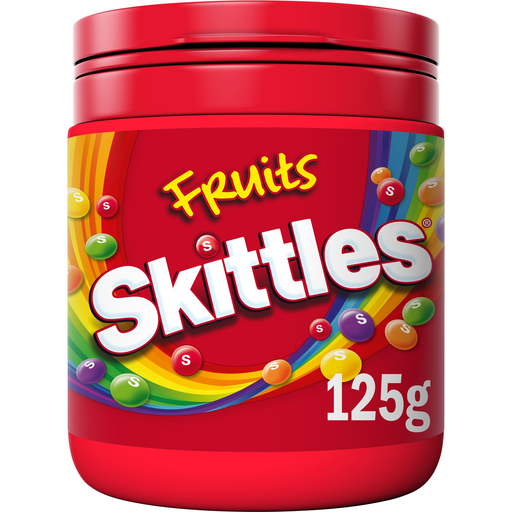[4009900500166] SKITTLES Bonbons tendres aux fruits 125 g