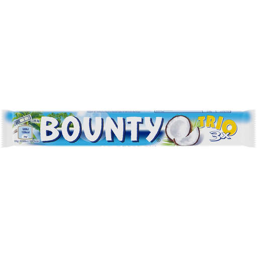 [4011100038653] BOUNTY Coconut filled chocolate bar 85 g
