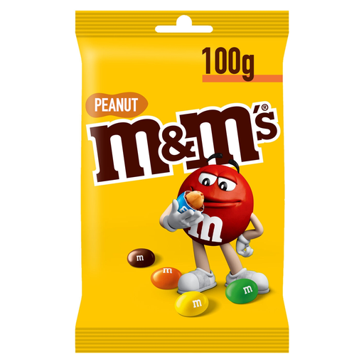 [4011100046283] M&M'S Milk Chocolate and Peanut Candies PEANUT 100 g