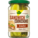 KUHNE Cornichons spécial sandwich aigres-doux 330g