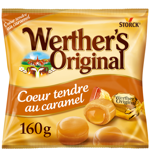 [4014400916720] WERTHER'S Original Cœur tendre au caramel 160 g