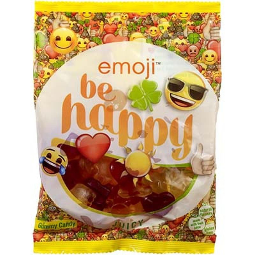 [4014600204900] EMOJI Sac. Be Happy Bonbons 175 g