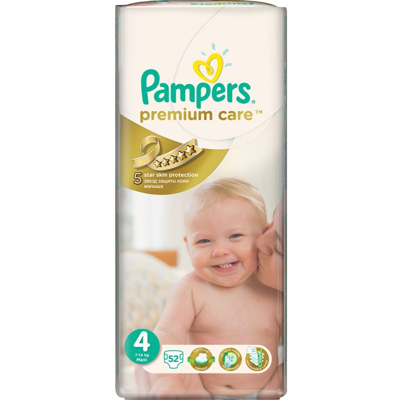 PAMPERS Premium Protection Maxi 52