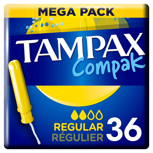 [4015400285991] TAMPAX Regular applicator tampons, pack of 36