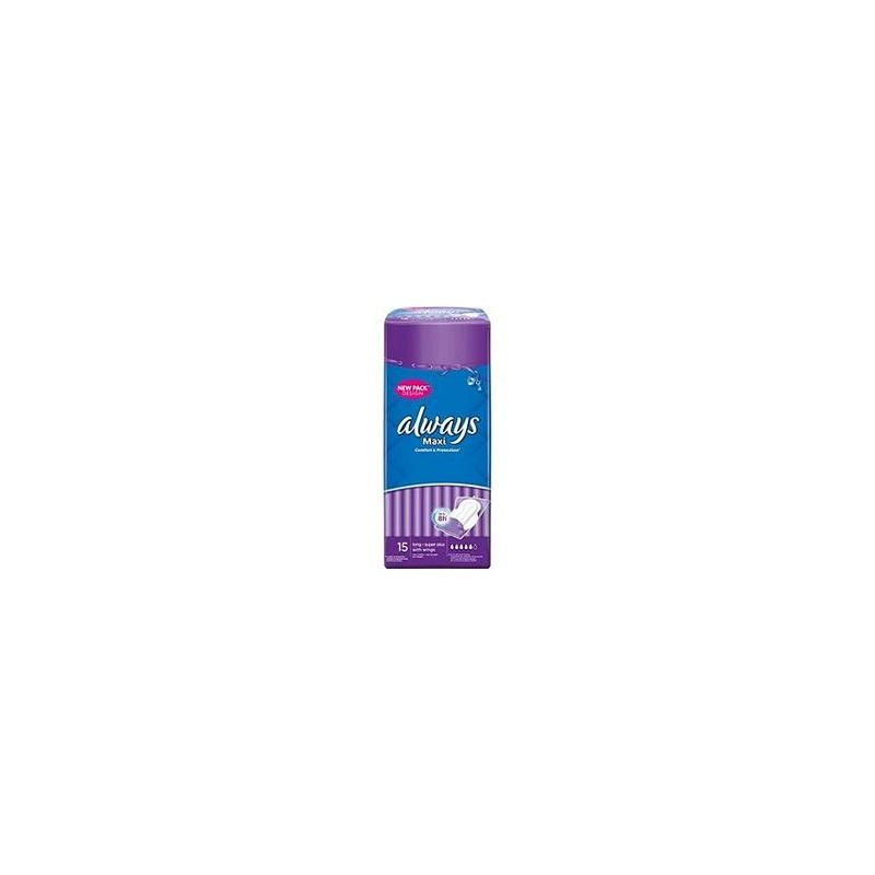 AL'AYS Maxi Long Plus Sanitary Pads 15 count