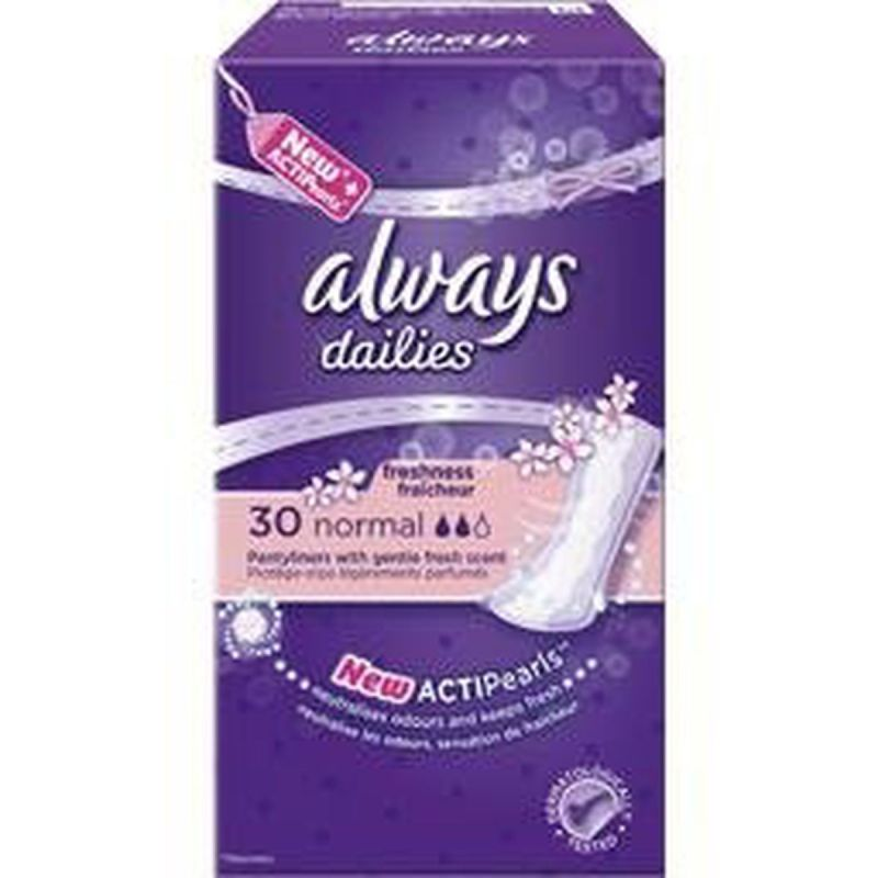 AL'AYS Always Freshness Pads Normal 30