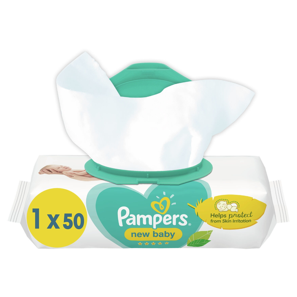 PAMPERS Lingettes New Baby Sensitive 54 lingettes