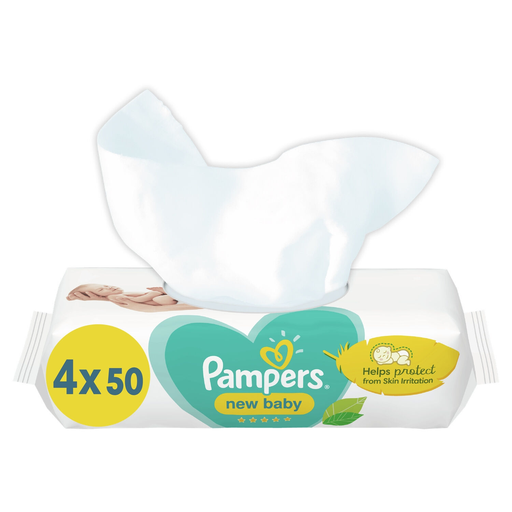 [4015400623663] PAMPERS Lingettes Bébé Sensitive 200 lingettes