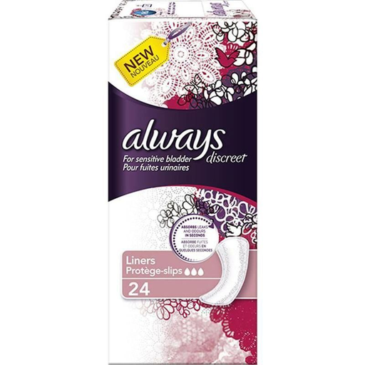 [4015400675433] AL'AYS Inco Sensitive Skin Pantyliner 24 units