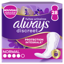 ALWAYS Discreet Incontinence Liners Normal, 28 count
