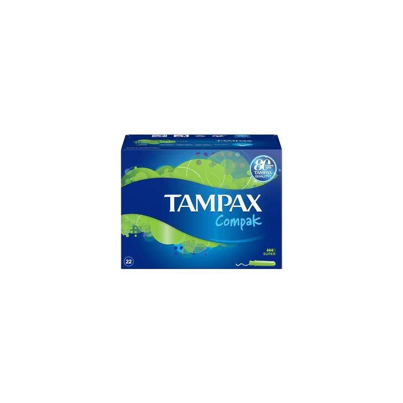 TAMPAX Compak Super Tampons 22