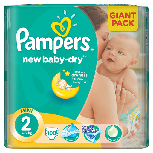 [4015400736172] PAMPERS Couches Mini 100