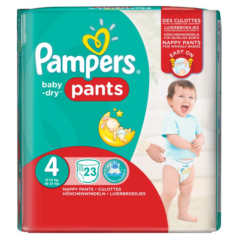 Pampers X23 Pants Bbdry Pqt T4