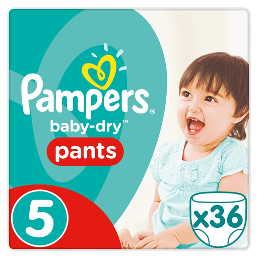 [4015400745150] PAMPERS Fraldas cueca Baby Dry Pants Tamanho 5 12-18 kg, pack de 112
