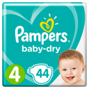 PAMPERS Baby Dry Diapers Size 4 (8-16 kg) - Pack of 32