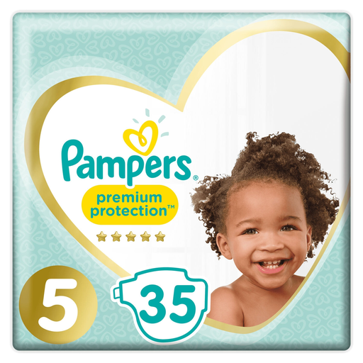 [4015400835509] PAMPERS Couches Bébé Taille 5 Premium Protection, le paquet de 92 couches