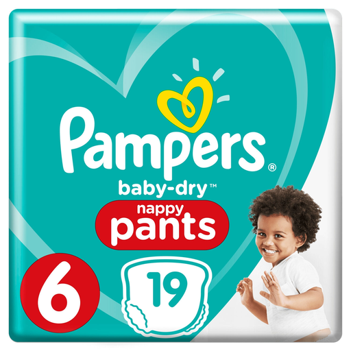 [4015400841524] PAMPERS Baby Dry Pants Diapers Size 6, 80 count