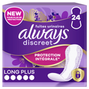 ALWAYS Discreet Long Plus Bladder Leak Liners 24 units