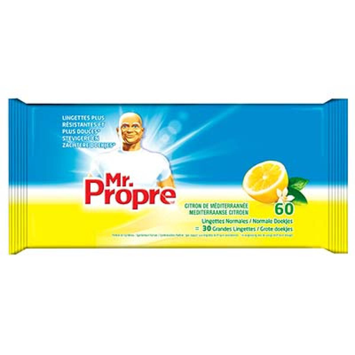 [4015400852469] MR PROPRE Lemon Wipes X60