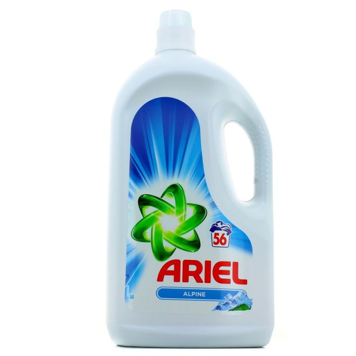 [4015400863908] ARIEL Liquid Detergent Alpine 56 Washes 3.64 L