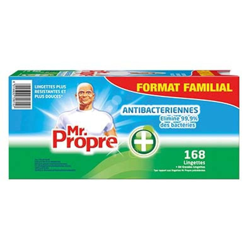 [4015600726157] MR PROPRE Antibacterial Wipes 3X56