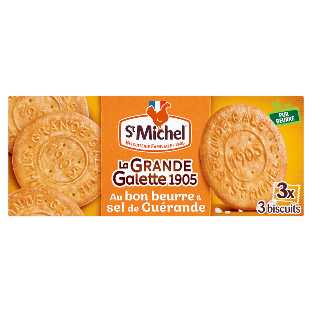 ST MICHEL La Grande Galette 1905 au sel de Guérande 150 g