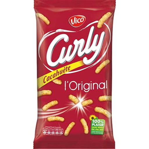 [4017100527104] VICO Peanut Curly 90 g