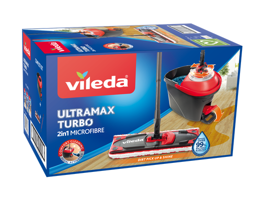 [4023103206236] VILEDA Kit Turbo Ultramax Sistema de Limpeza Rotativo 1 peça(s)