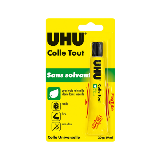 [4026700394955] UHU Cola Tudo Flextube sem solvente 20 ml