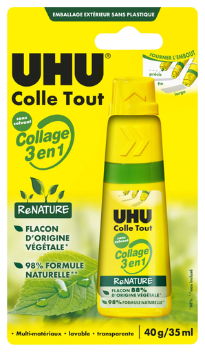 [4026700402254] UHU Glue 3 in 1 ReNature solvent-free 35 ml
