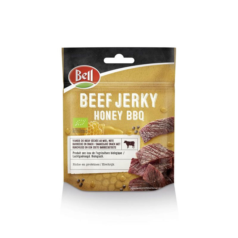 BELL Beef Jerky Honey Bbq Bio 25 g